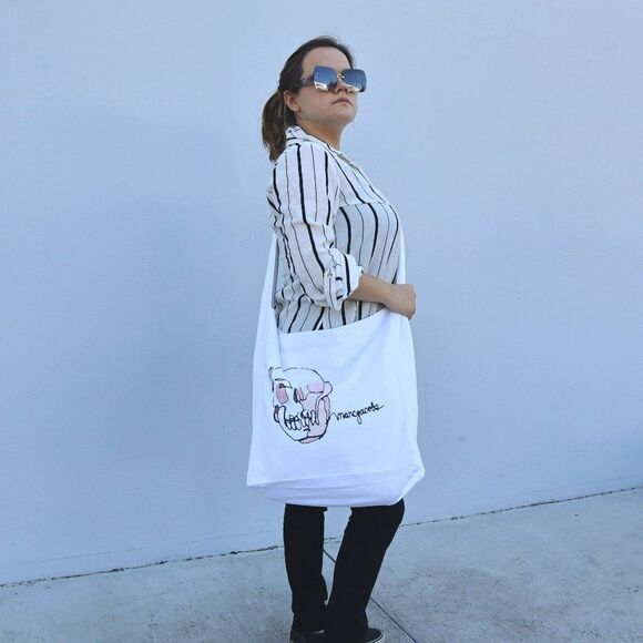 NEW Marc by Marc Jacobs SKULL Cotton Sling Bag - Picture 2 of 6